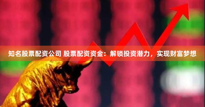 知名股票配资公司 股票配资资金：解锁投资潜力，实现财富梦想